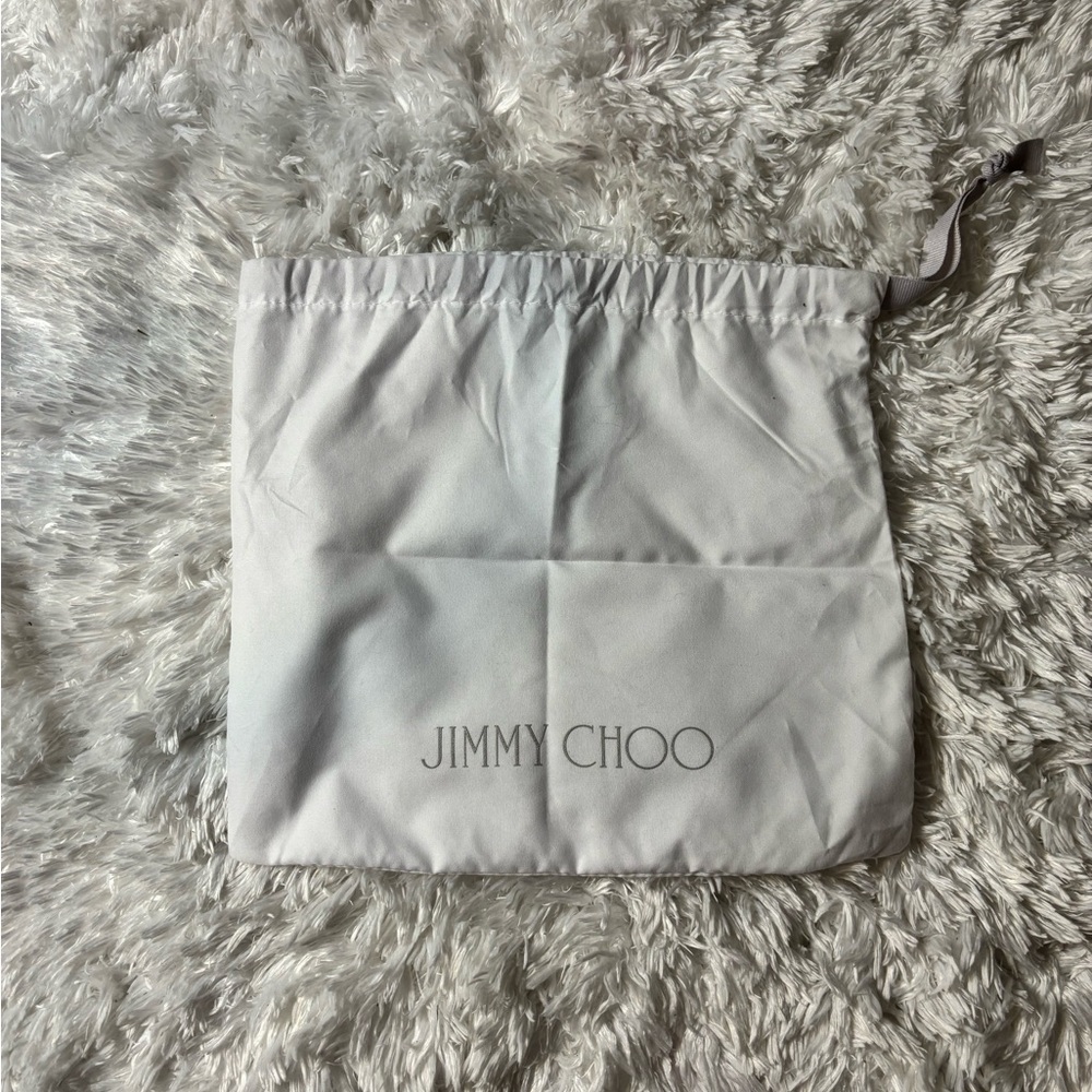 Jimmy Choo Dust Bag Drawstring Brand New 10.5” X 12”